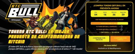 La preventa de BTCBULL, la mejor memecoin para ganar Bitcoin, ya supera el millón de dólares