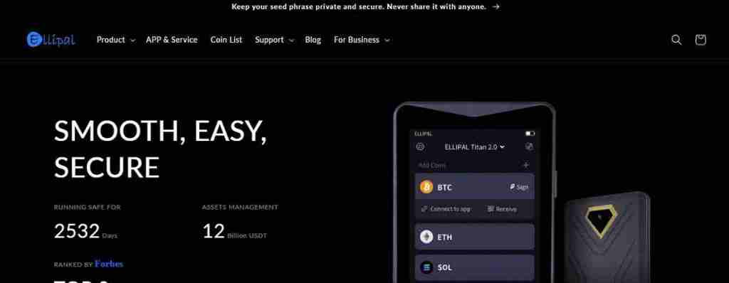 Ellipal - Sin dudas ni hackeos, la mejor cold wallet