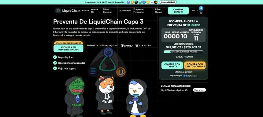 LiquidChain optimiza stablecoins