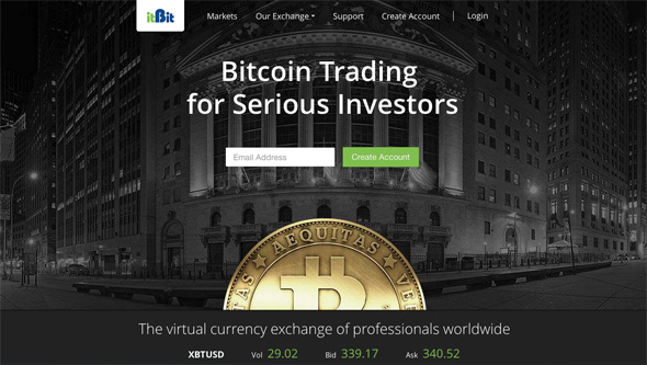 itBit Homepage