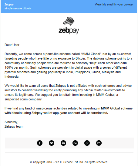 zebpay advisory