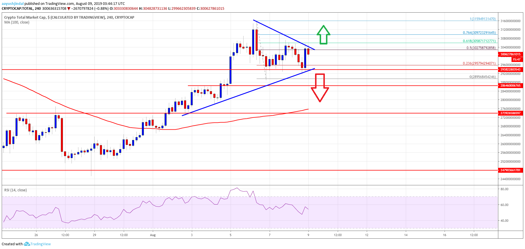 Bitcoin, Crypto Market Cap Altcoins ETH, XRP, BCH, LTC, EOS, TRX, ADA, BNB