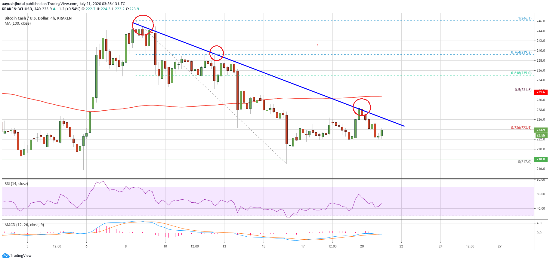 Bitcoin Cash Price