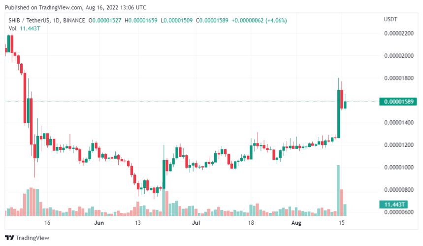 Shiba Inu Trends Upwards Through Strong Whale Accumulations