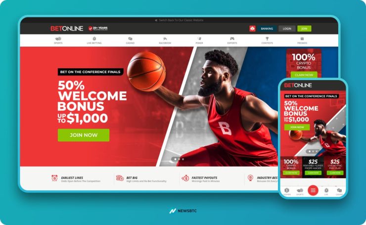 BetOnline Basketball Promo