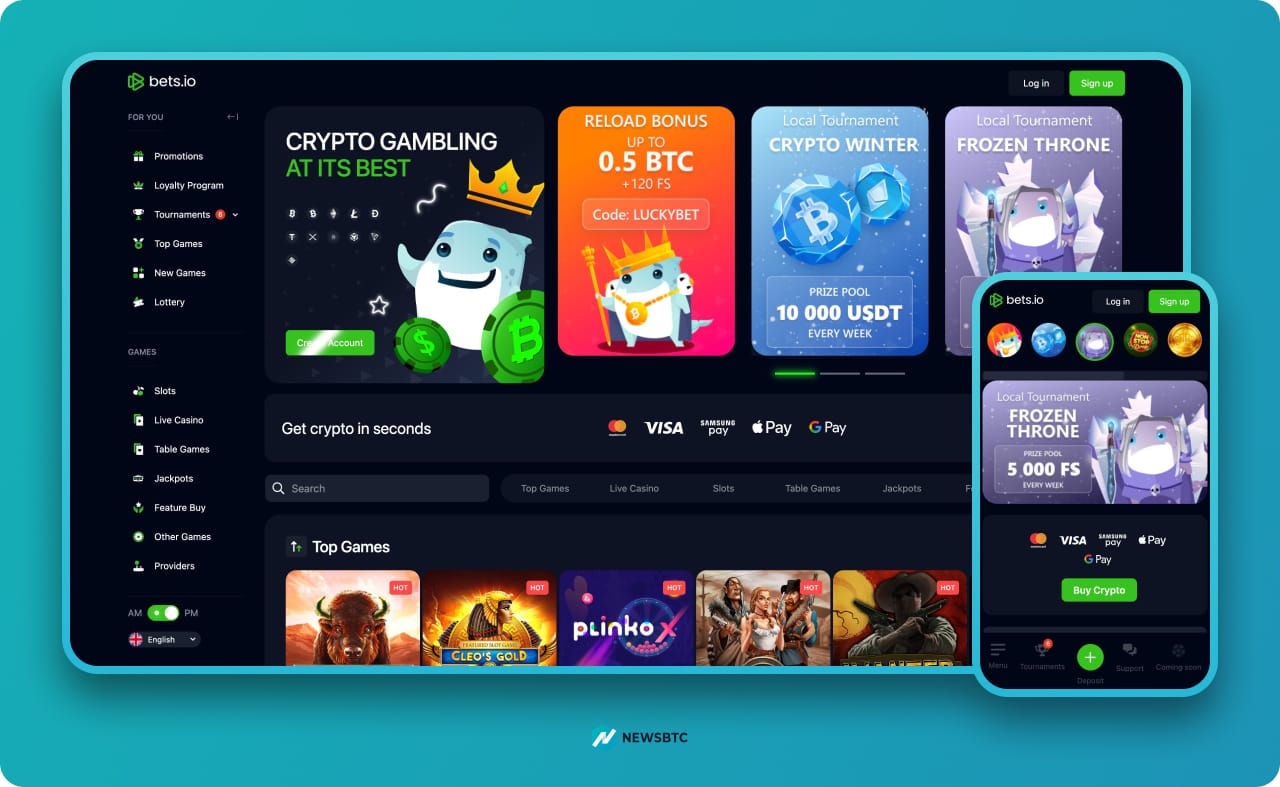 Bets.io Bitcoin slot Casino