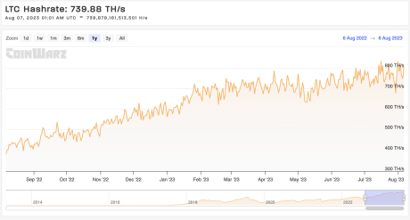 Litecoin hashrate