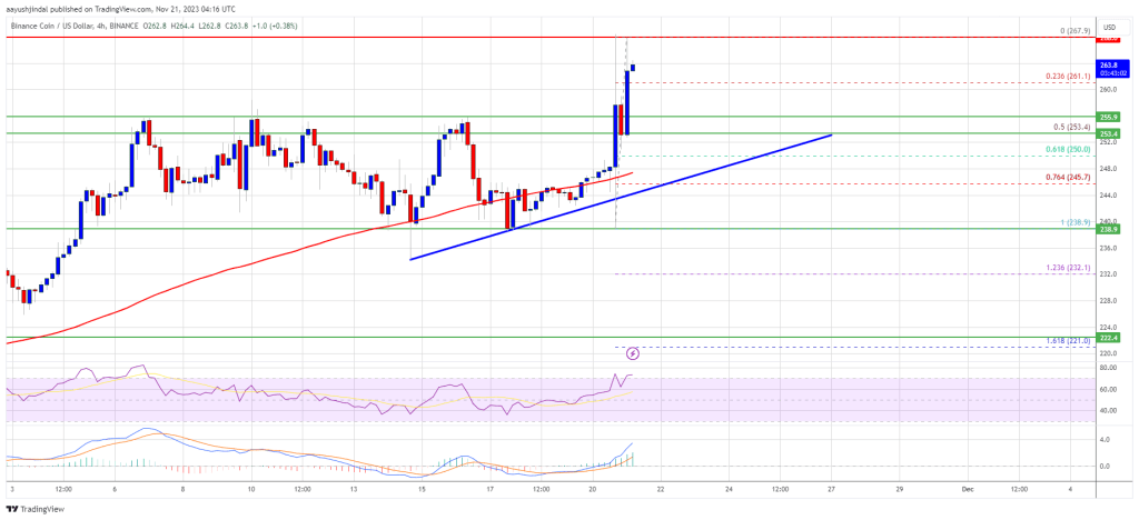 BNB Price Jumps 8%