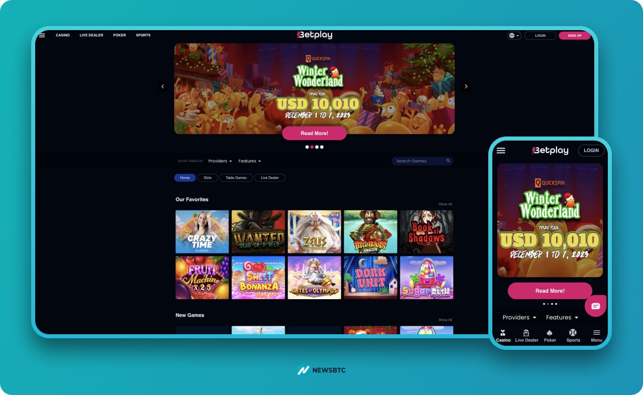 BetPlay Casino Review 2024 🥇 Bonus Free Spins