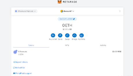 Metamask Web3 DeFi