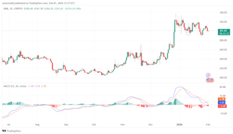 Binance Coin price