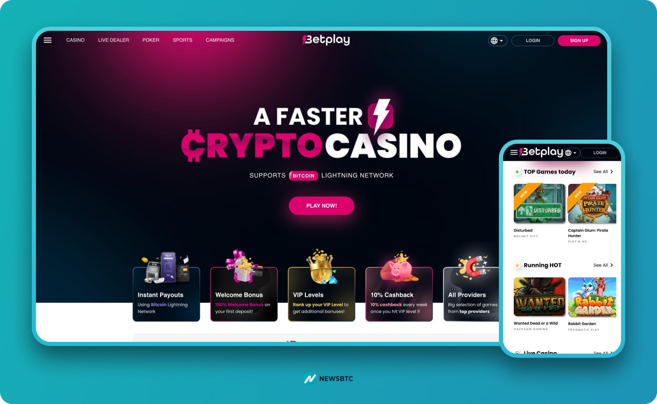 Bitcoin casinos - Betplay