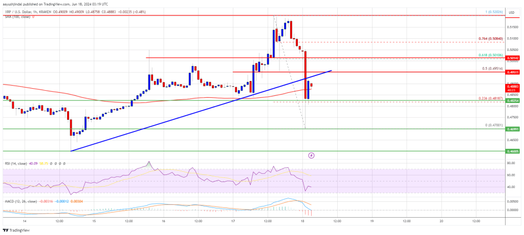 XRP Price Chart