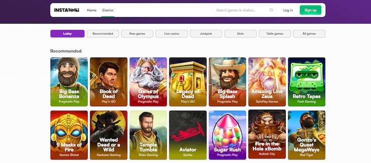 Instaspin is a non Gamstop casino UK platform featuring diverse games and responsible gambling features.