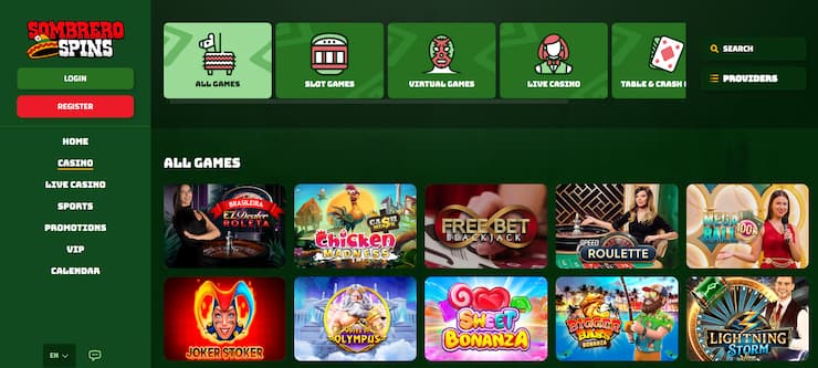 Sombrero Spin is a gambling site not on Gamstop showcasing Mexican-themed slot games and festive promotions.