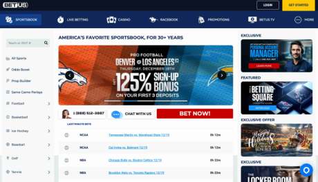 BetUS sportsbook sign up bonus
