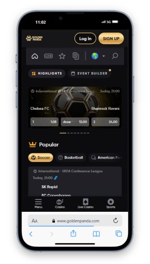 Golden Panda Casino Sportsbook