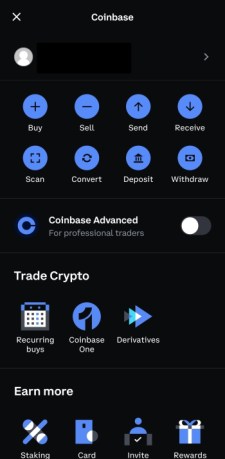 Coinbase BTC