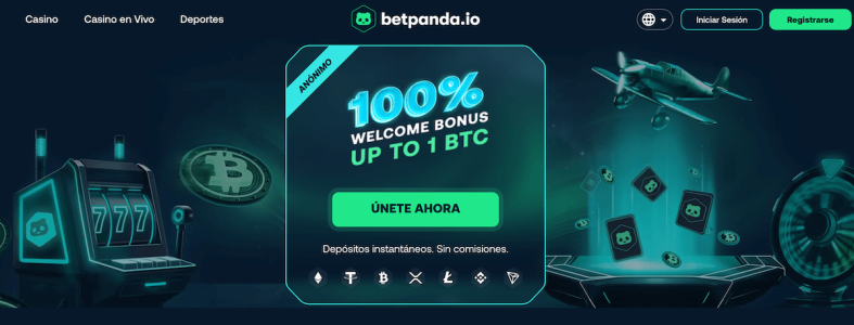 Bet Panda es uno de los casinos Bitcoin en español mejor valorados por los usuarios.