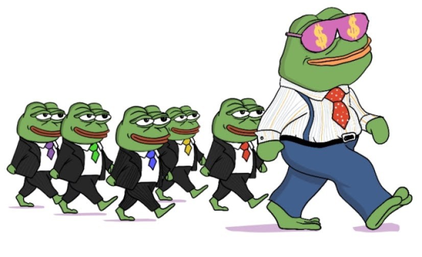 Wall Street Pepe ($WEPE) Frog Army