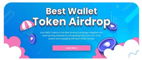 Best Wallet Token airdrop is one of the best free crypto airdrops in 2025