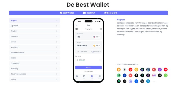 Best wallet, de beste crypto wallet