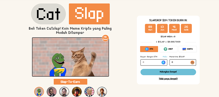 CatSlap - Crypto yang akan naik