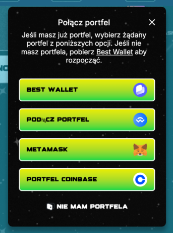 Okienko has a portfel