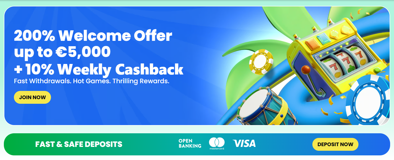 Samba Slots - Nieuw online casino zonder Cruks 2025 waar je met crypto kunt spelen