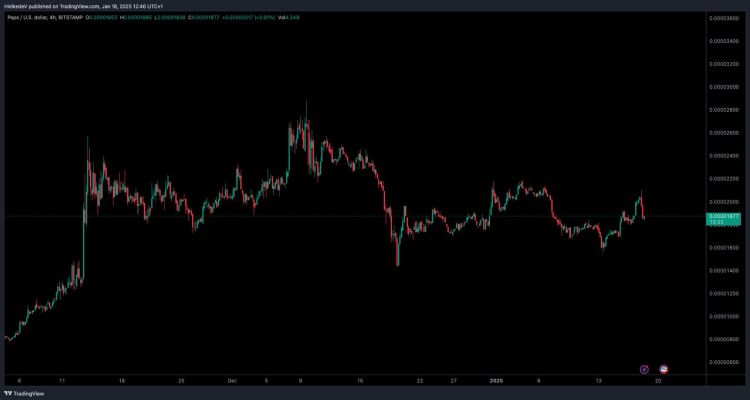 PEPE/USD - Bron : TradingView