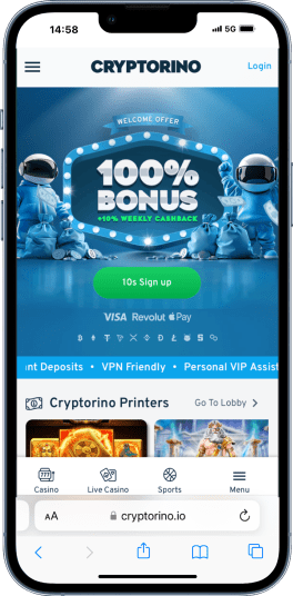 cryptorino mobile screenshots