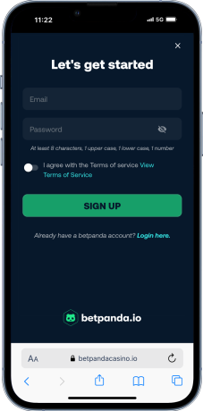 betpanda registration