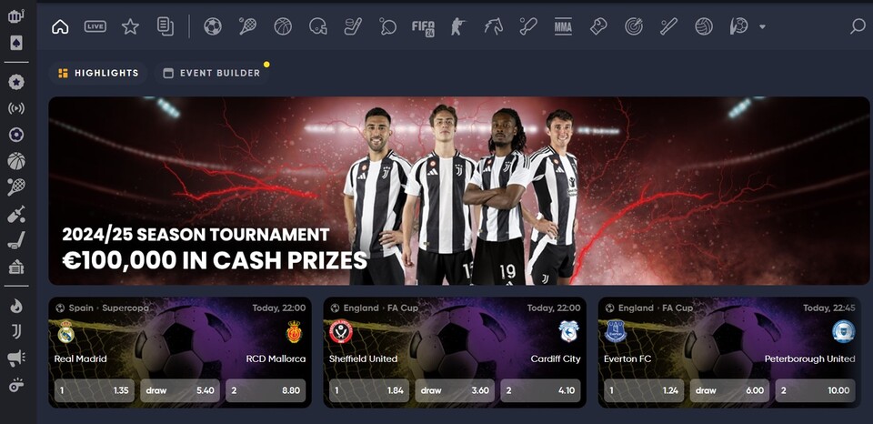 спортивные ставки в instantcasino