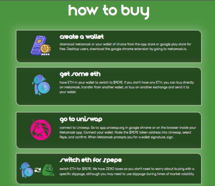 Cómo comprar el token PEPE