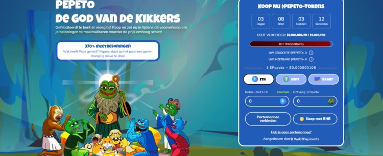 pepeto presale en mogelijk exploderende altcoin