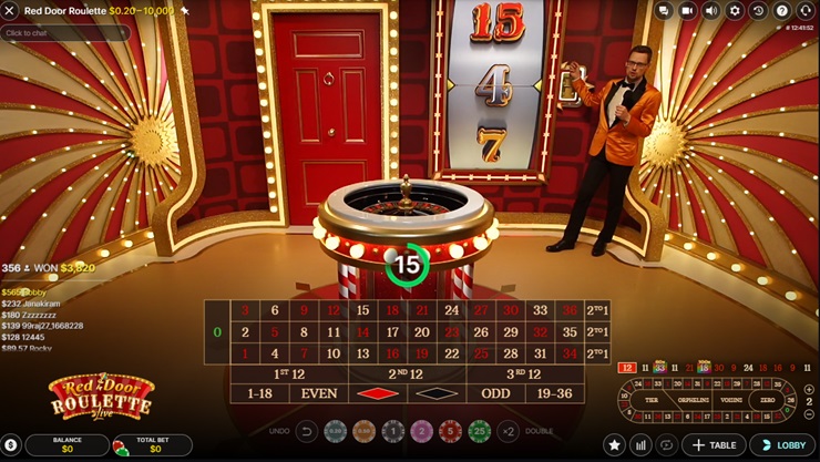 red door roulette at coincasino