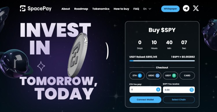 spacepay presale crypto