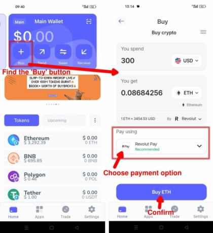 How to buy crypto in Best Wallet