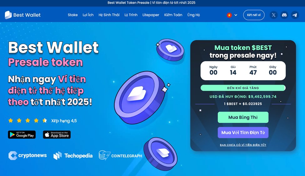 Best Wallet Token Homepage