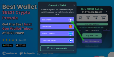 Best Wallet Token presale compatible hot wallets