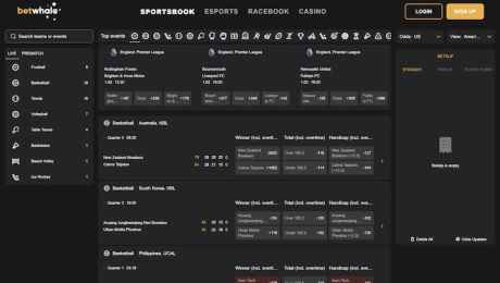 BetWhale New Mexico Sports Betting Lobby