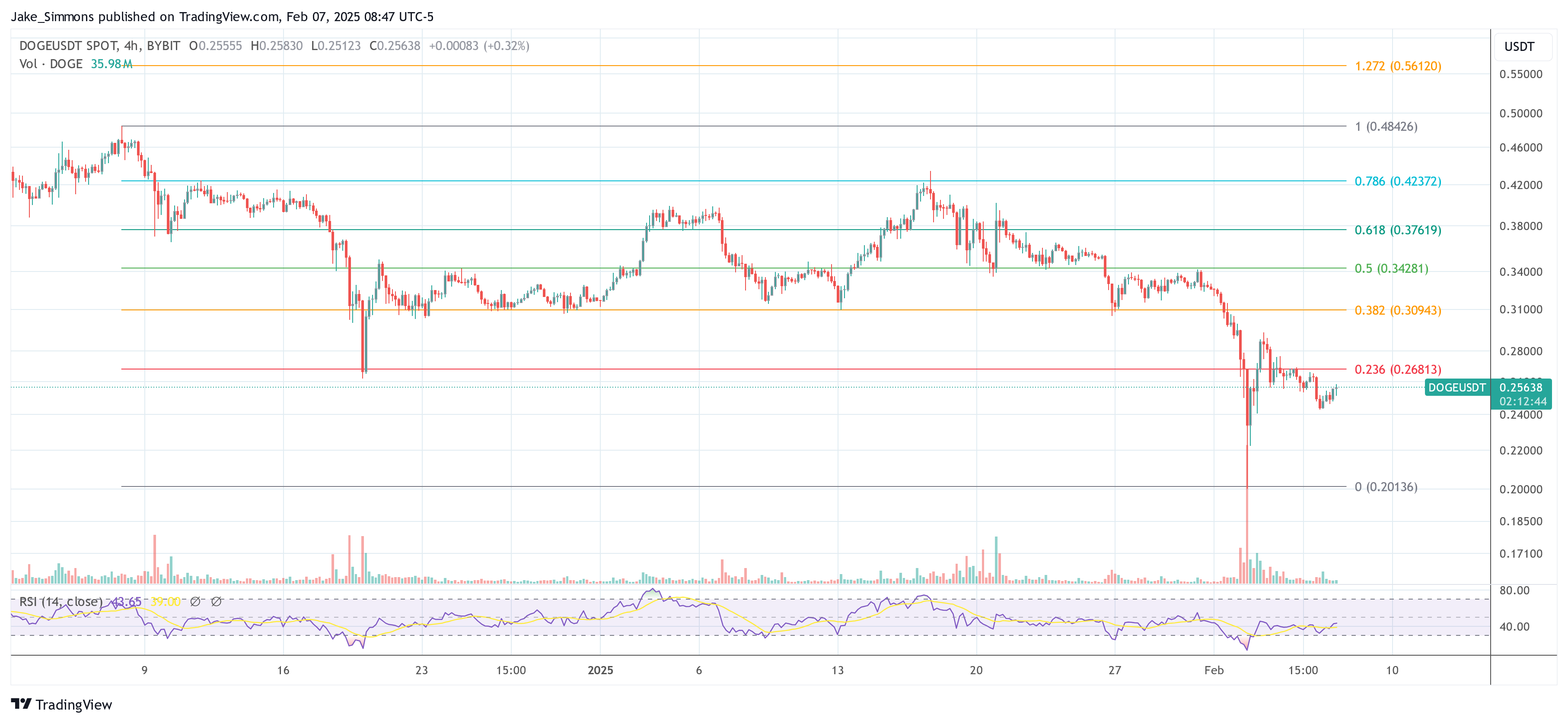 Dogecoin price