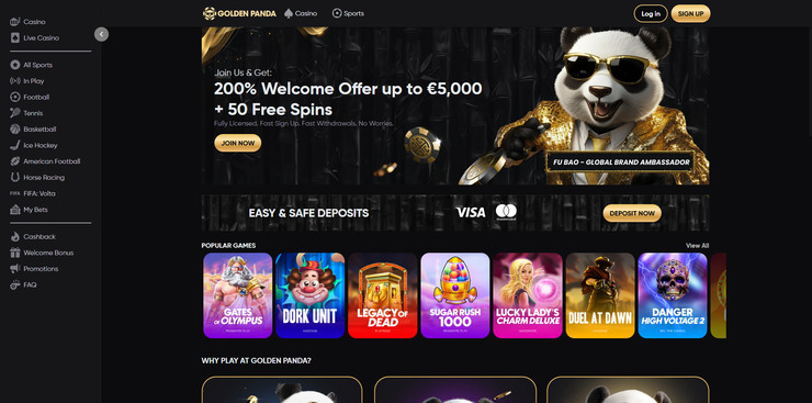 Golden Panda покер онлайн