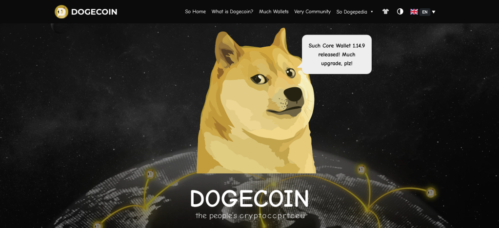 dogecoin webo projektu - nejlepší meme coiny