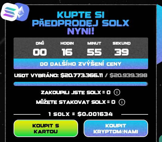 Solaxy předprodej - nejlepší meme coiny