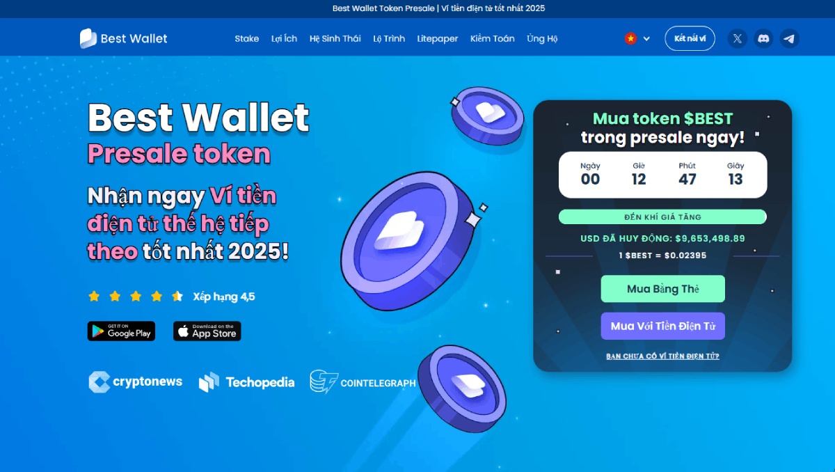 Ví Bitcoin và Ethereum Best Wallet