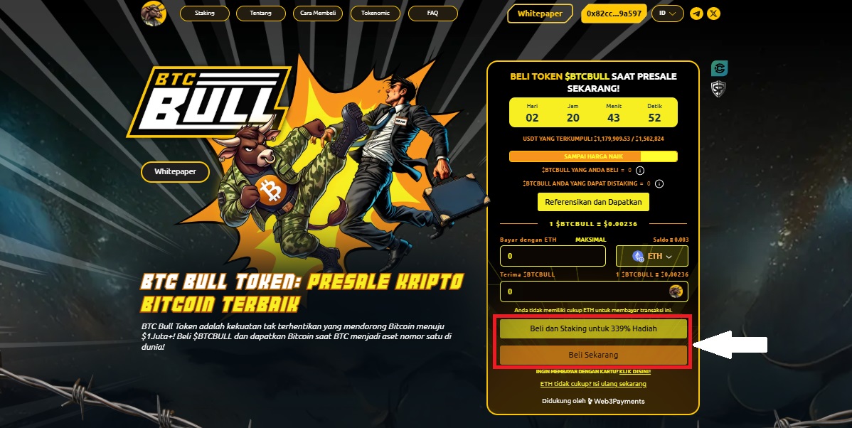 Bitcoin Memiliki Lebih dari 50% Peluang Mencetak Rekor Baru Sebelum Juni, Kata Cory Klippsten - Presale BTC Bull ($BTCBULL) Tarik Minat Investor