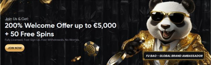 golden panda welcome bonus