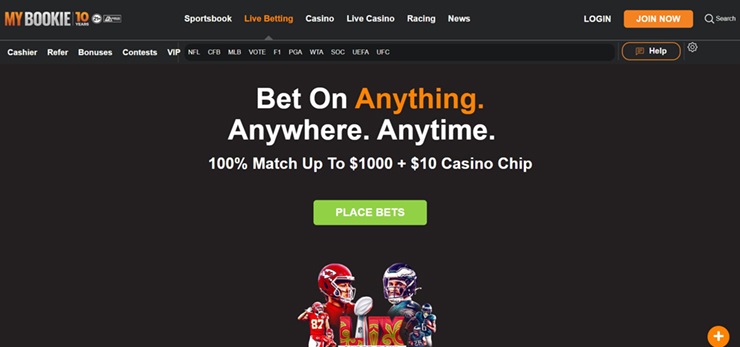 mybookie welcome bonus