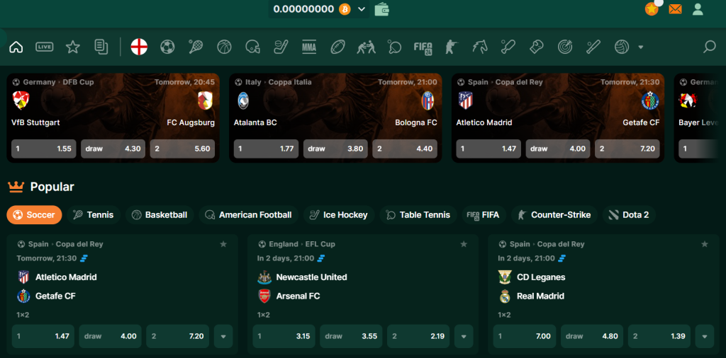 Online sázení na TG.casino